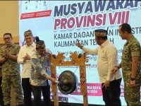 Wakil Gubernur Kalimantan Tengah Edy Pratowo membuka Musda VIII Kadin Kalimantan Tengah di Palangka Raya.