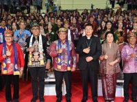 Wakil Gubernur Kalimantan Tengah Edy Pratowo membuka Sinode Umum ke-25 GKE di Puruk Cahu, Kabupaten Murung Raya