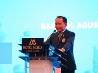 Agustiar Sabran usai dilantik sebagai Ketua Umum PB Percasi masa bakti 2026–2030 di Jakarta.