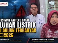 Ombudsman Kalteng mencatat keluhan listrik menjadi aduan terbanyak 2026