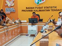 Kepala BPS Kalimantan Tengah Toto Haryanto menyampaikan pertumbuhan Ekonomi Kalteng Triwulan II 2026 sebesar 3,53 persen.